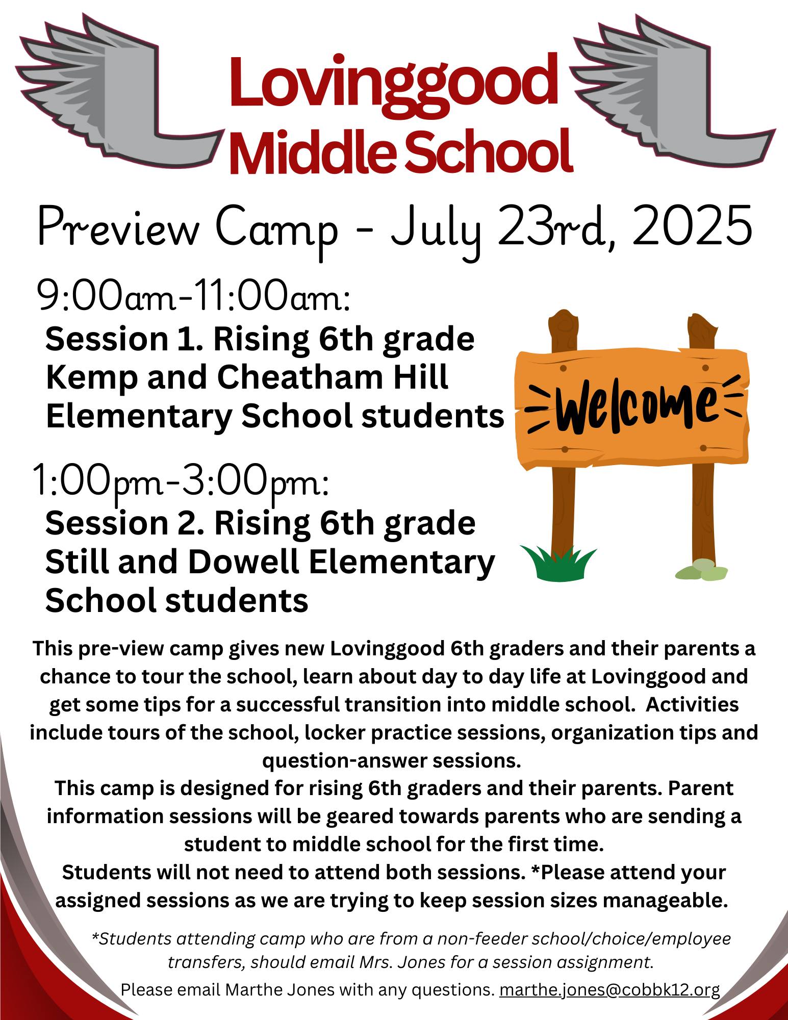 6th Grade Camp